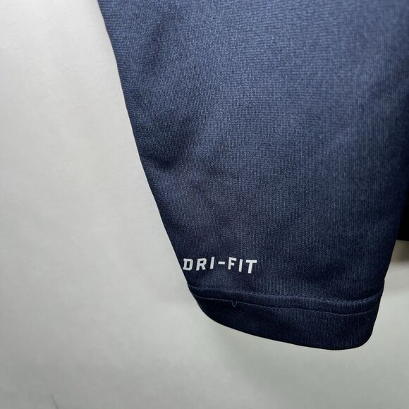 Michigan Wolverines Nike Air Jordan 1/4 Zip Pullover Mens Small Blue Block M - Picture 4 of 12